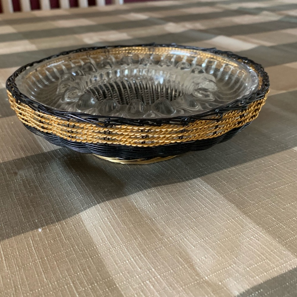 Vintage Glass Ashtray